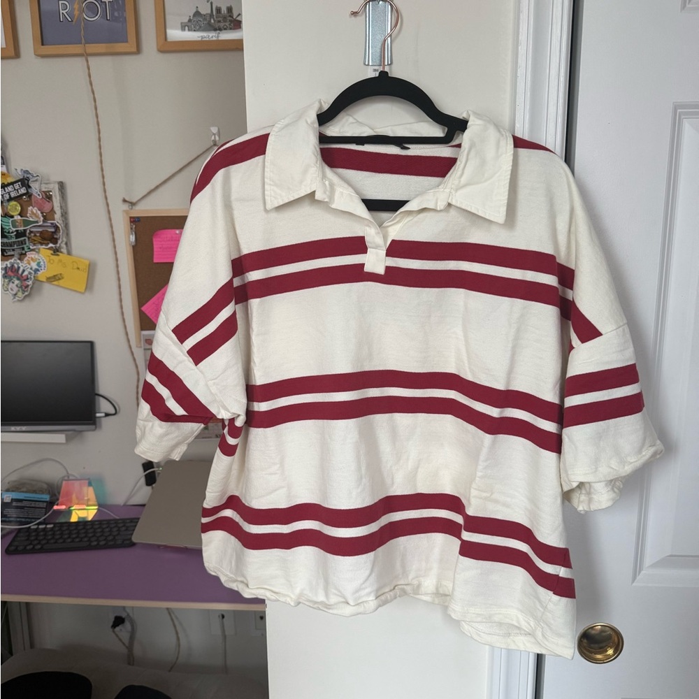 Cropped Rugby Shirt - Picture 2 of 3